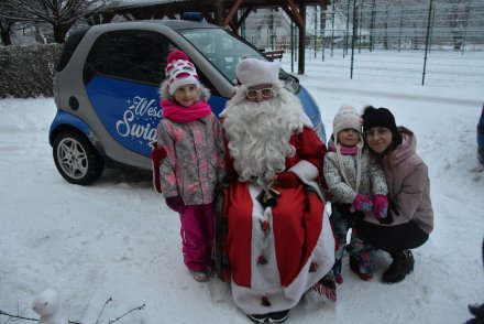 Mikołaj odwiedził wiślańskie doliny